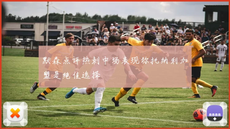 默森点评热刺中场表现称托纳利加盟是绝佳选择